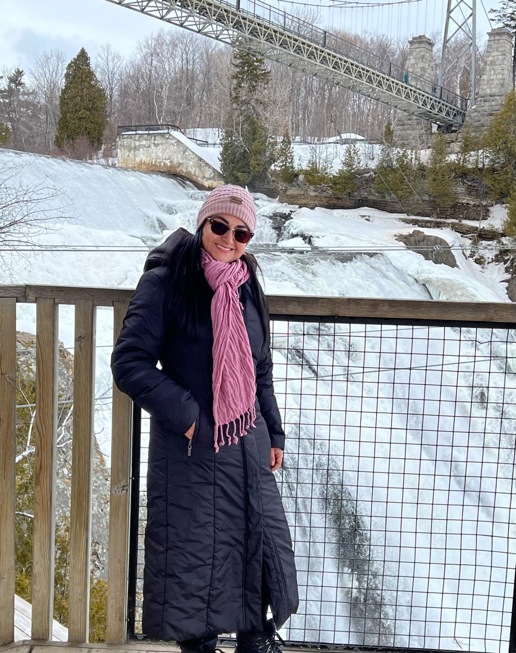 Foto in Montmorency Falls, Quebec
